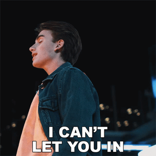 I Cant Let You In Johnny Orlando GIF - I Cant Let You In Johnny Orlando Phobias GIFs