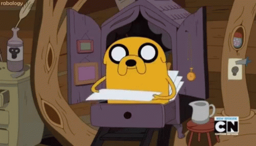 Adventure Time Jake GIF - Adventure Time Jake Not Talking Today GIFs