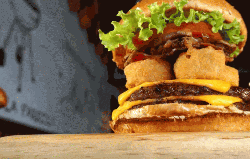 Burger Cheesy GIF - Burger Cheesy Poppers GIFs