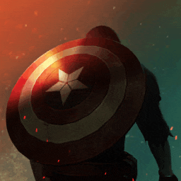 captain america 's shield has a star on it