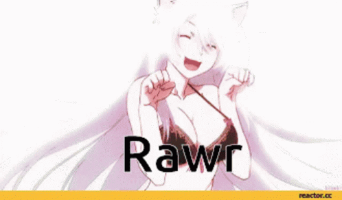 Rawr Anime Hot Girl GIF - Rawr Anime Hot Girl GIFs