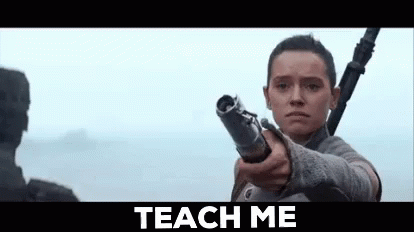 Teach Me Rey GIF - Teach Me Rey Star Wars GIFs