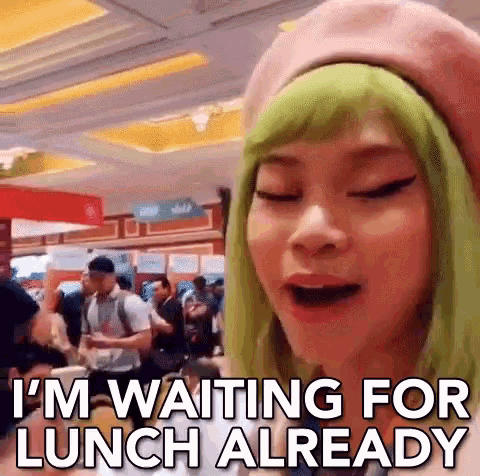 Im Waiting For Lunch Already Im Ready For Lunch GIF - Im Waiting For Lunch Already Im Ready For Lunch Ready To Eat GIFs