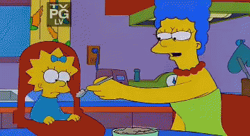 The Simpsons Maggie GIF