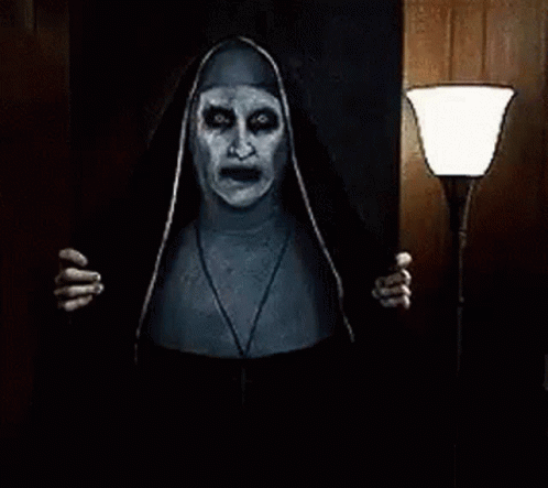 Nun Evil GIF - Nun Evil The Nun GIFs