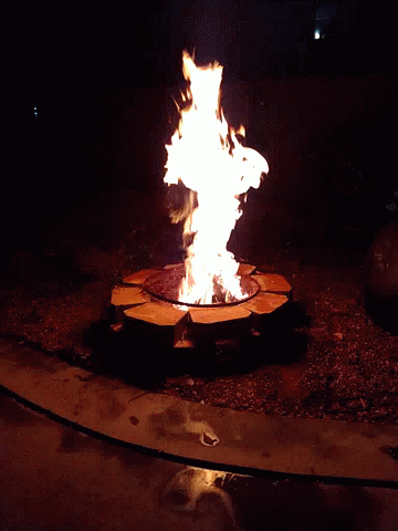 Now Thats A Fire Firepit GIF - Now Thats A Fire Firepit Flames GIFs