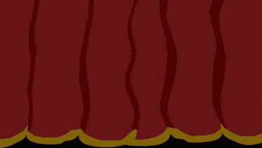 a cartoon drawing of a girl in a pink and black dress