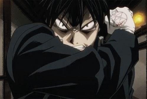 Roy Mustang Death Glare GIF - Roy Mustang Death Glare GIFs