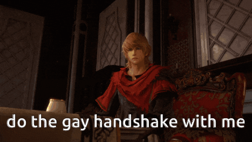 Gay Handshake Dion Lesage GIF - Gay Handshake Handshake Dion Lesage GIFs