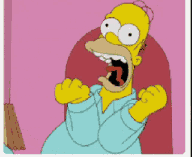 Homer Simpson Screaming GIF - Homer Simpson Screaming Scared GIFs
