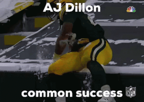 Aj Dillon Packers Common Success GIF - Aj Dillon Packers Common Success Aj Dillon Common Success GIFs