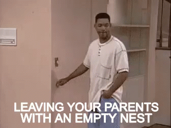 Leaving Your Parents With An Empty Nest GIF - Empty Nest Empty Nest Syndrome Moving Out GIFs
