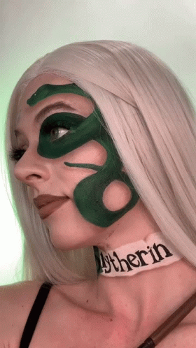 Face Painting Piperartistry GIF - Face Painting Piperartistry Turn Head GIFs