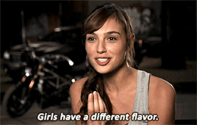 Girls Gal Gadot GIF - Girls Gal Gadot Different Flavor GIFs