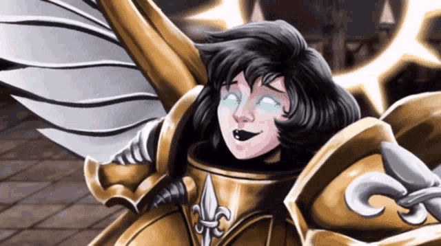 Sisters Of Battle Celestine GIF - Sisters Of Battle Celestine Time Out GIFs