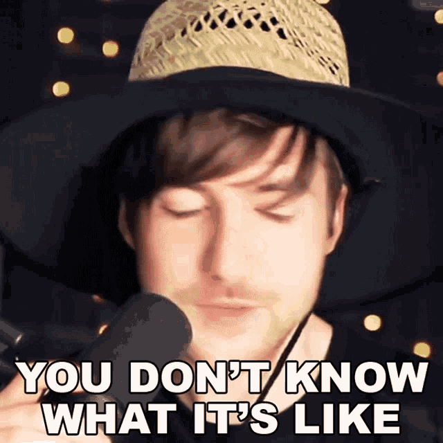You Dont Know What Its Like Robert Geraldino GIF - You Dont Know What Its Like Robert Geraldino Robertidk GIFs