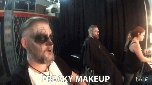 Freaky Makeup Weird GIF - Freaky Makeup Weird Bizarre GIFs