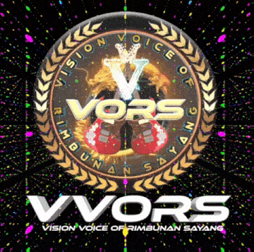 a colorful logo for vvors vision voice of rimabunan sayang
