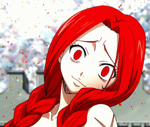 Fairy Tail I Will Cut You GIF - Fairy Tail I Will Cut You Dont Make Me GIFs