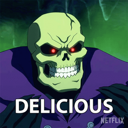 Delicious Scare Glow GIF - Delicious Scare Glow Masters Of The Universe Revelation GIFs