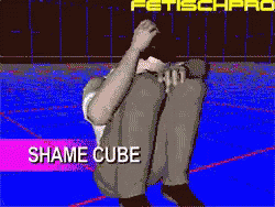 Shame Sorry GIF - Shame Sorry Shame Cube GIFs