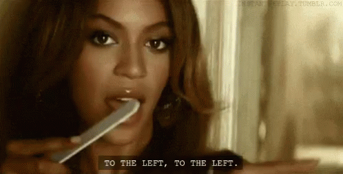 Beyonce Irreplaceable GIF - Beyonce Irreplaceable Totheleft GIFs