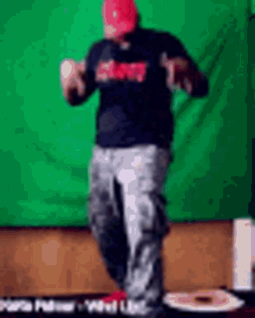 a man in a black shirt with the word dirty on it