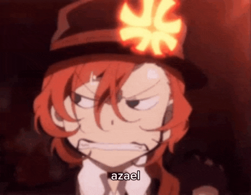 a close up of a person wearing a hat with a flower on it and the word azael .