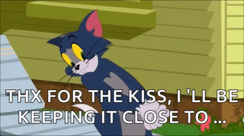 Tom And Jerry Heartbeat GIF - Tom And Jerry Heartbeat In Love With You GIFs