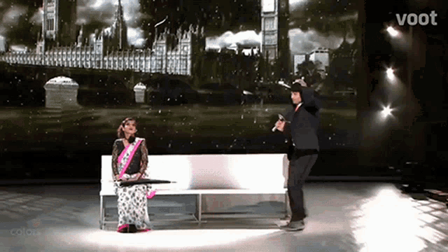 Vivian Dsena Theater Play GIF