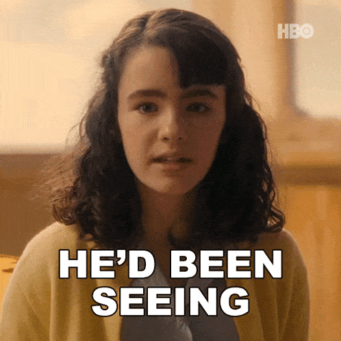 a girl says he 'd been seeing in front of a window