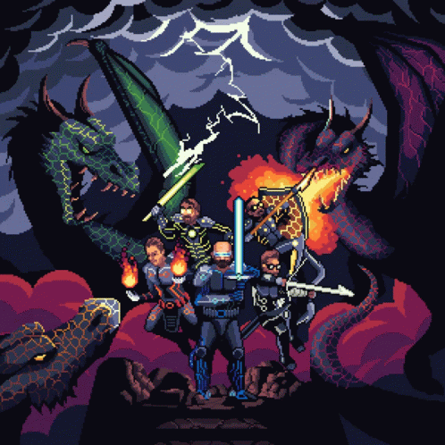 I Fight Dragons Chiptune GIF - I Fight Dragons Chiptune Nintendocore GIFs