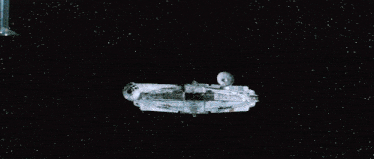 Star Wars Millennium Falcon GIF - Star Wars Millennium Falcon Death Star GIFs