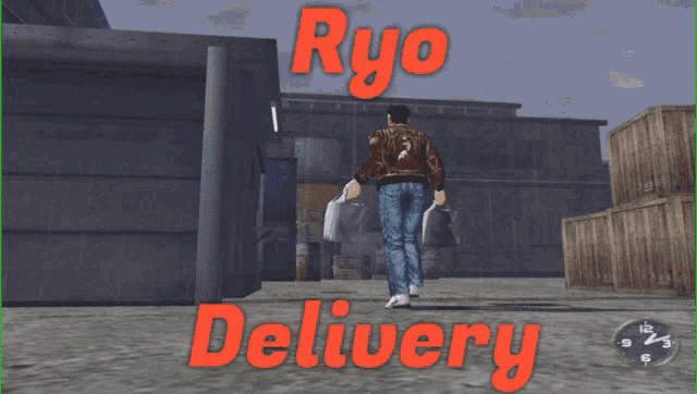 Shenmue Shenmue Ryo Delivery GIF - Shenmue Shenmue Ryo Delivery Ryo Delivery GIFs