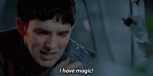 I Have Magic GIF - Magic Merlin I Have Magic GIFs