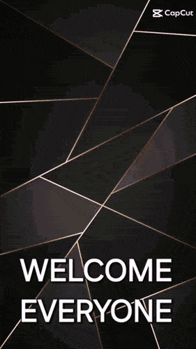 a sign that says welcome everyone with a picture of a girl on it