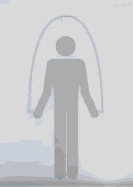 an icon of a man jumping a jump rope with the word appstore on the bottom left