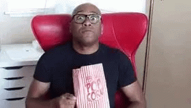 Popcorn Excited GIF - Popcorn Excited Movie Time GIFs