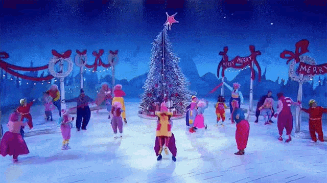 Dancing Dr Seuss The Grinch Musical GIF - Dancing Dr Seuss The Grinch Musical Christmas GIFs
