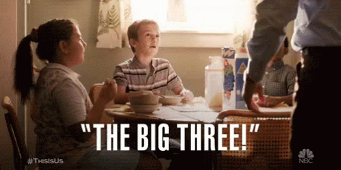 The Big 3! GIF - This Is Us This Is Us Series Kate Pearson GIFs