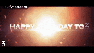 a video that says happy sunday to z