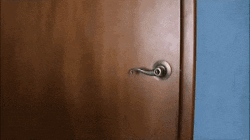 a close up of a door with a handle