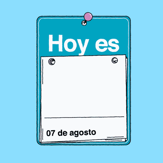 a calendar with the words hoy es dia de la contratacion de trabajadores electorales written on it