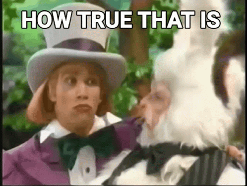 How True That Is Hatter GIF - How True That Is Hatter Mad Hatter GIFs