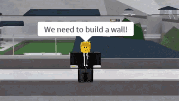 Trump Lego Wall GIF - Trump Lego Wall Build A Wall GIFs