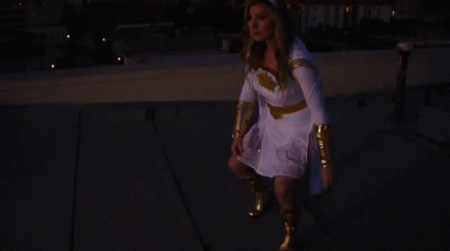 Katie Wilson Starfire GIF - Katie Wilson Starfire Stand Up GIFs