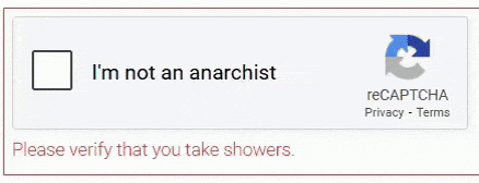 a screen that says i 'm not an anarchist