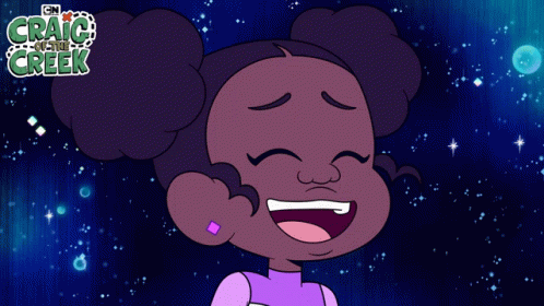 Laughing Sparkle Cadet GIF - Laughing Sparkle Cadet Craig Of The Creek GIFs