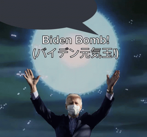Biden Bomb GIF - Biden Bomb Anime GIFs