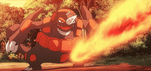Flamethrower Pokémon Flamethrower GIF - Flamethrower Pokémon Flamethrower Fennekin Uses Flamethrower GIFs